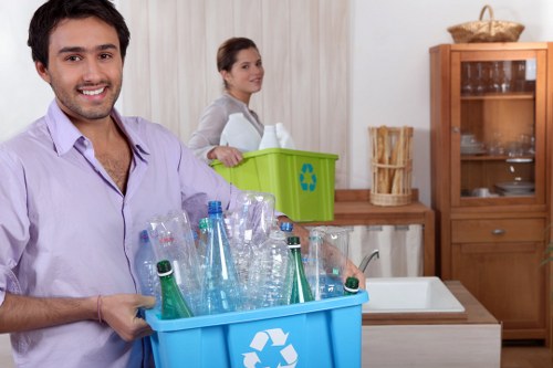 Recycling and eco-friendly disposal during loft clearance